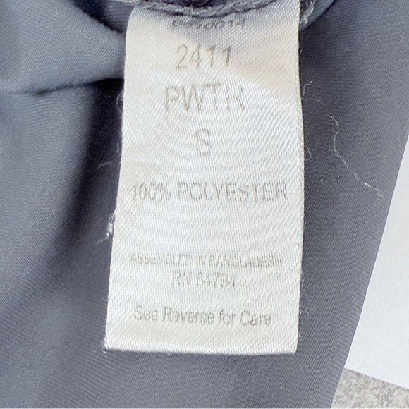 Med‎ Couture Scrub Too -  Women's Dark Grey /Pewter  V-Neck Top - Picture 10 of 10